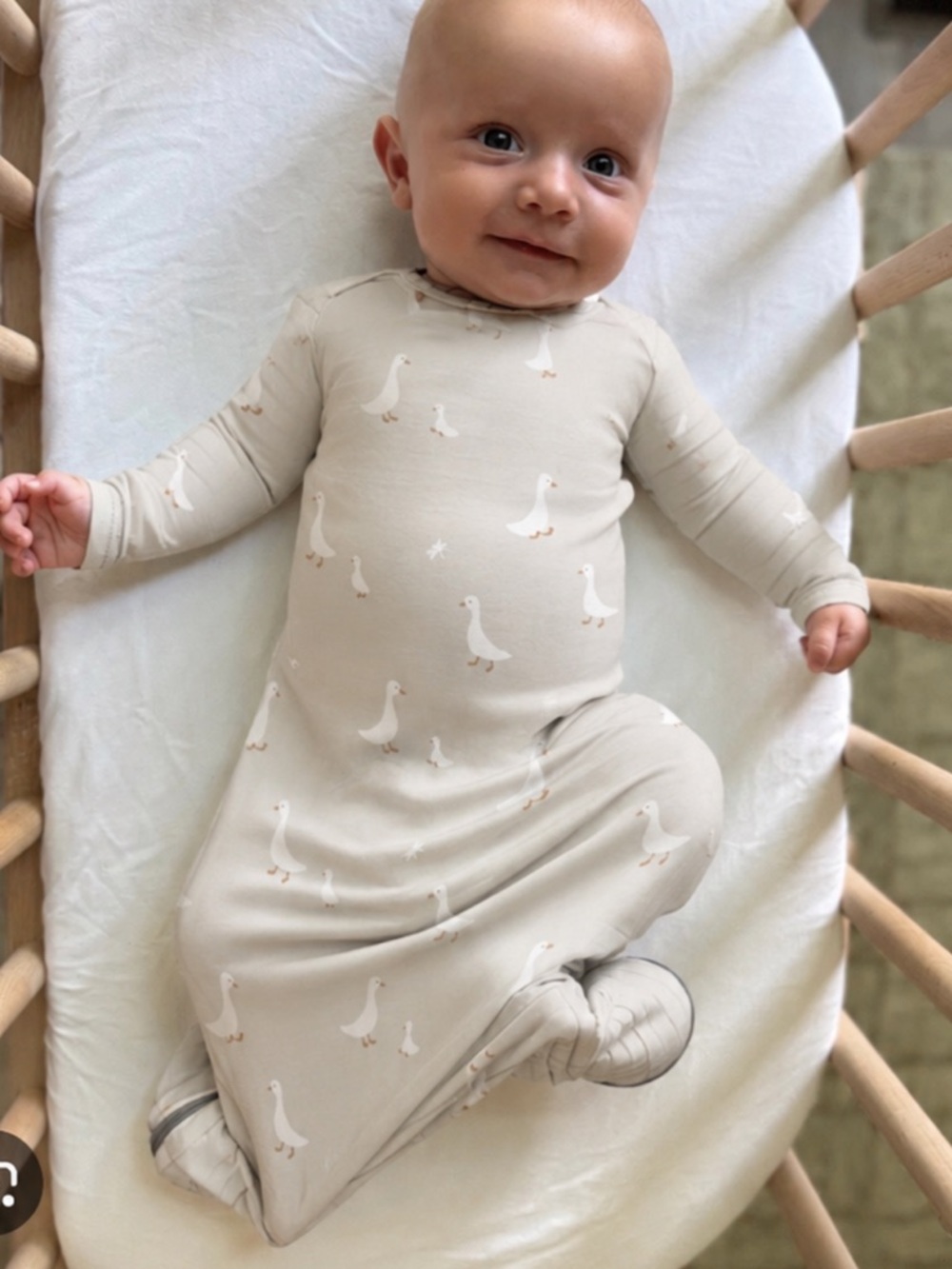 Gunamuna goose baby sleep gown